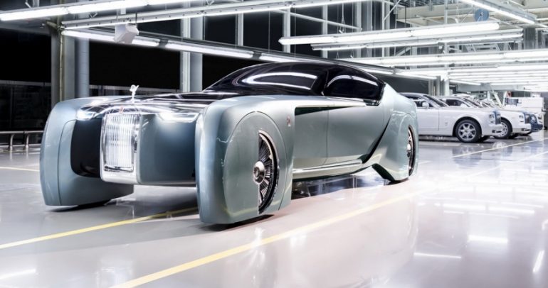 كل ما تريد معرفته عن سيارة رولز-رويس المستقبلية VISION NEXT 100